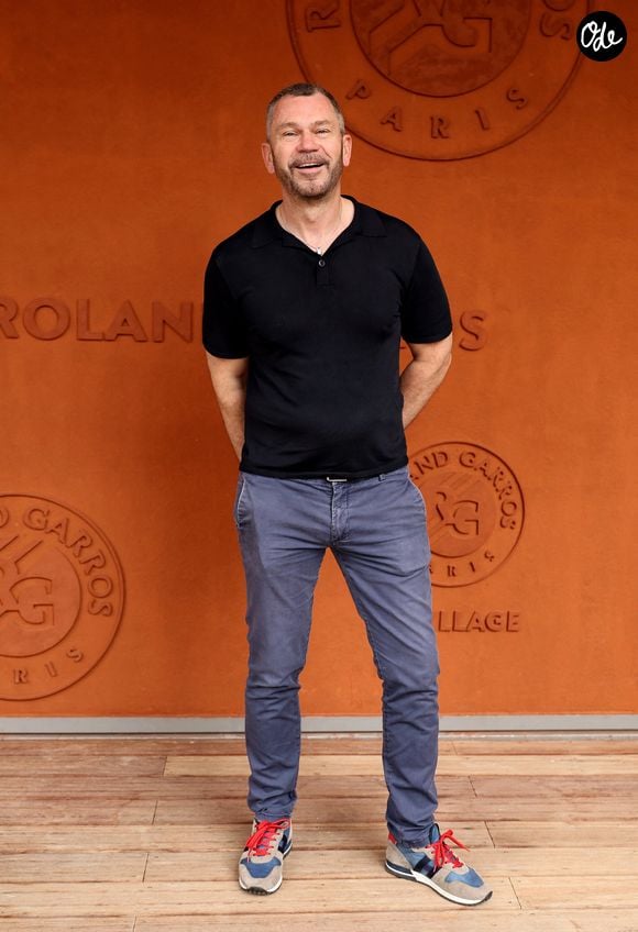 Thierry Cotillard - Les célébrités au photocall du village lors des Internationaux de France de Tennis de Roland Garros 2026. Paris, le 31 mai 2026. © Jacovides / Bestimage