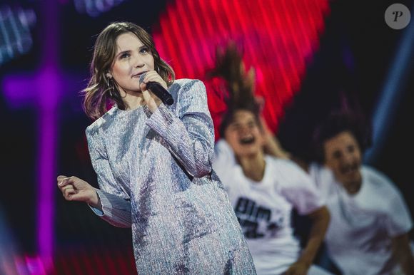 Exclusif - La chanteuse Carla (Carla Lazzari) - Scène - Enregistrement de l'émission "Tous ensemble pour la musique" pour la fête de la musique 2020 à l'AccorHotels Arena à Paris le 18 juin 2020. © Cyril Moreau / Veeren Ramsamy / Bestimage