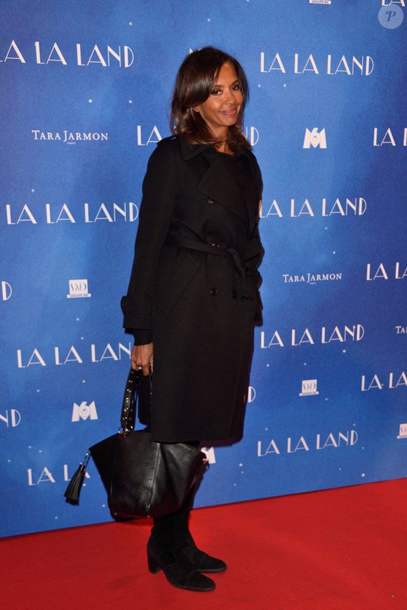 Karine Le Marchand assiste à l'avant-première de La La Land au cinéma UGC Normandie à Paris, France, le 10 janvier 2017. Photo par Alban Wyters/ABACAPRESS.COM