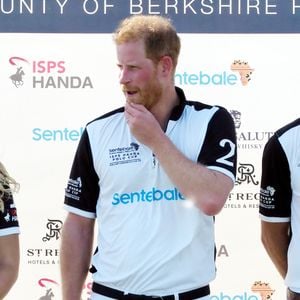 Elle avait même pour projet que le couple et leurs enfants se rendent en Afrique.

Le Prince Harry à la Coupe ISP Hanz de Sentebale à Windsor au Royaume-Uni, le 26 juillet 2018.

Photo : Agence / Bestimage