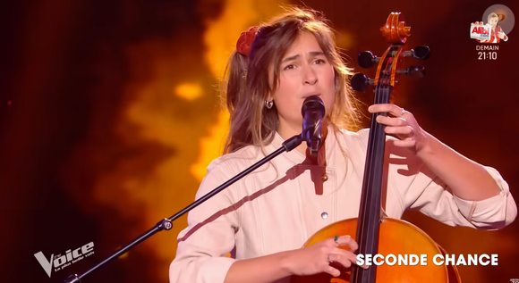 Julie Pertuy dans "The Voice 2025",
