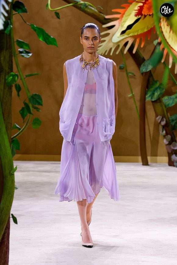 Défilé de mode Chanel Collection Haute Couture Automne/Hiver 2026-2027 lors de la Fashion Week de Paris (PFW) au Grand Palais, à Paris, France, le 7 juillet 2026. © Bestimage