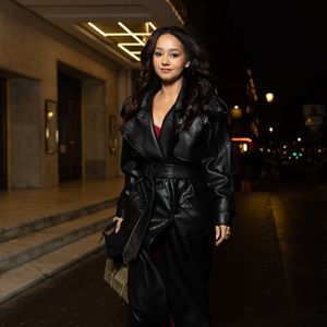 Lena Mahfouf (Lena Situations) - Les célébrités arrivent au dîner du Cinéma du Madame Figaro au restaurant "Gigi" à Paris le 31 mars 2026. © Julien Sarkissian/Bestimage