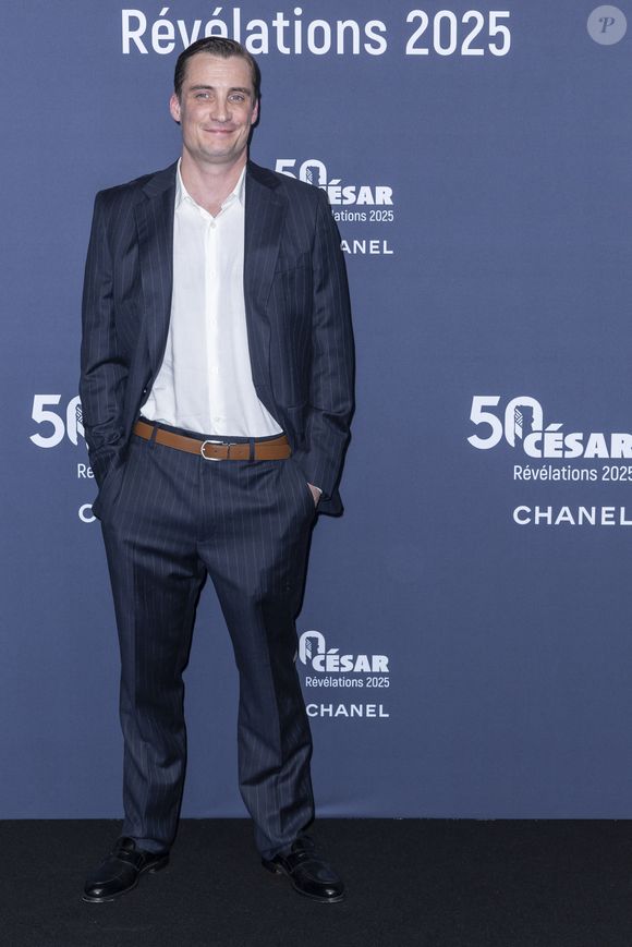 Pierre Lottin - Photocall de la soirée "Cesar Révélations 2025" au Trianon à Paris le 20 janvier 2025.

© Olivier Borde / Bestimage