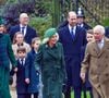 un moment immortalisé en vidéo

Mike Tindall, Mia Grace Tindall, Catherine (Kate) Middleton, princesse de Galles, Prince Louis, Princesse Charlotte, Prince George, Camilla Parker Bowles, reine consort d'Angleterre, Le prince William, prince de Galles,  Le roi Charles III d'Angleterre - La famille royale britannique se rend à la messe de Noël à Sandringham le 25 décembre 2024.