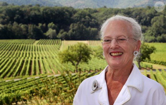 Rendez-vous avec la reine Margrethe II de Danemark dans son château de Cayx, près de Cahors le 16 août 2018. 
© Patrick Bernard / Bestimage