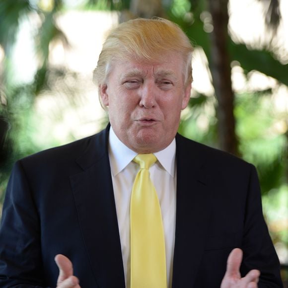 Donald Trump à Mar-a-Largo Club le 4 janvier 2015.