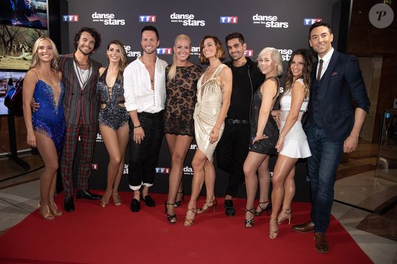 Les danseurs Ines Vandamme, Anthony Colette, Denitsa Ikonomova, Christian Millette, Katrina Patchett, Fauve Hautot, Christophe Licata, Emmanuelle Berne, Candice Pascal et Maxime Dereymez assistent au Photocall Danse avec les Stars 2019 au siège de TF1 le 04 septembre 2019 à Boulogne-Billancourt, France. Photo by David Niviere/ABACAPRESS.COM