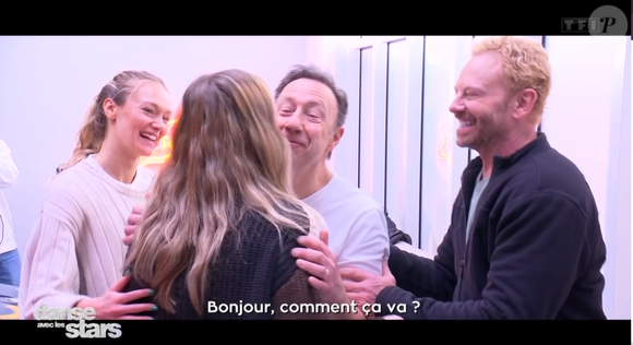 Ian Ziering et sa compagne dans Danse avec les stars, capture d'écran TF1