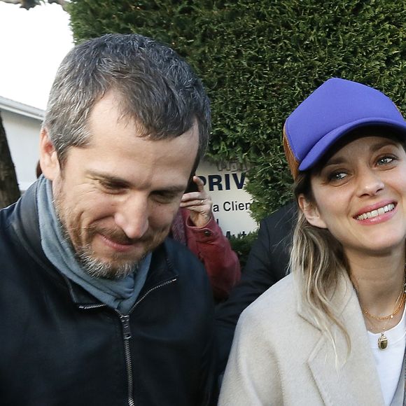 Exclusif - Guillaume Canet et Marion Cotillard lors de l'avant-première nationale du film "Nous finirons ensemble" (suite des "Petits Mouchoirs") au cinéma le Rex d'Andernos-les-Bains, bassin d'Arcachon, France, le 17 avril 2019. © Patrick Bernard/Bestimage