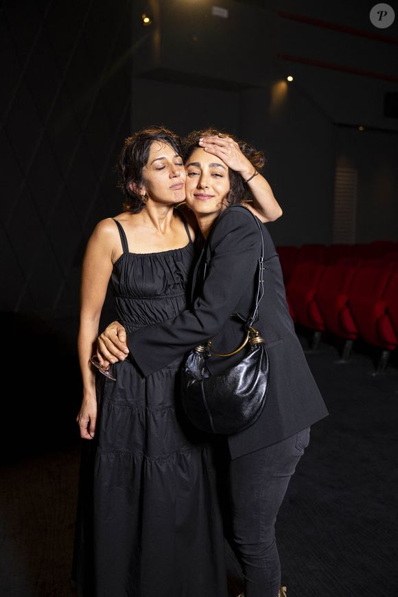 Exclusif - Zar Amir Ebrahimi et Golshifteh Farahani - Avant-première du film "Tatami" au cinéma l’Arlequin à Paris le 3 septembre 2024. © Pierre Perusseau/Bestimage
