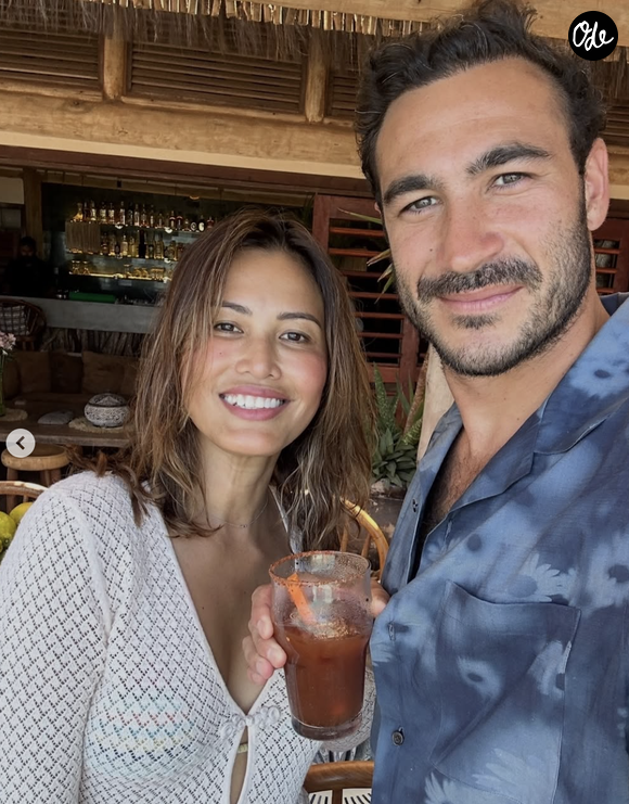 Cette présentation éphémère de sa marque de vêtements se tiendra finalement le mercredi 17 juin.

Charina et Valentin Kretz en vacances 
Instagram Charina Sarte