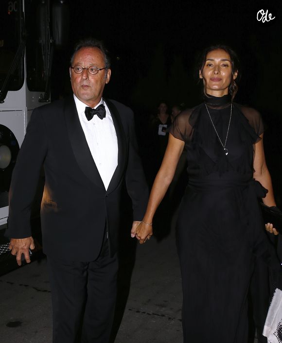 Jean Reno et sa femme Zofia Borucka au 50ème anniversaire de la marque Ralph Lauren à New York le 7 septembre 2018.

© Bestimage