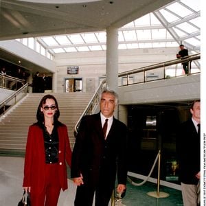 Mathilda May et Gérard Darmon à Deauville en 1997. GARCIA-COLIN / BESTIMAGE