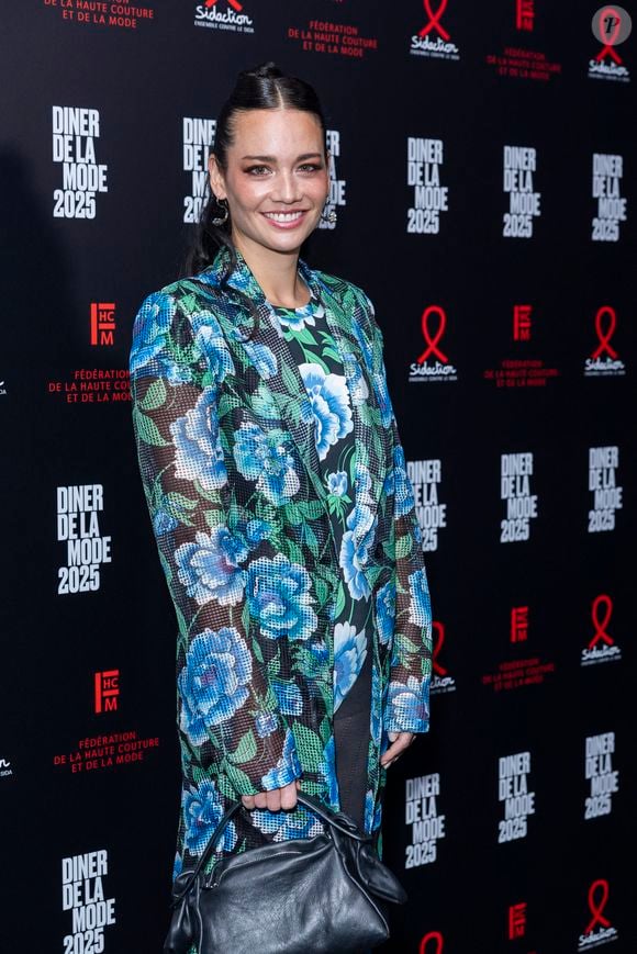 Alizé Lim au photocall du 22ème dîner de la mode pour le Sidaction à Paris le 30 janvier 2025.
© Olivier Borde / Bestimage