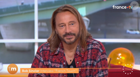 Bob Sinclar invité de "Télématin" sur France 2