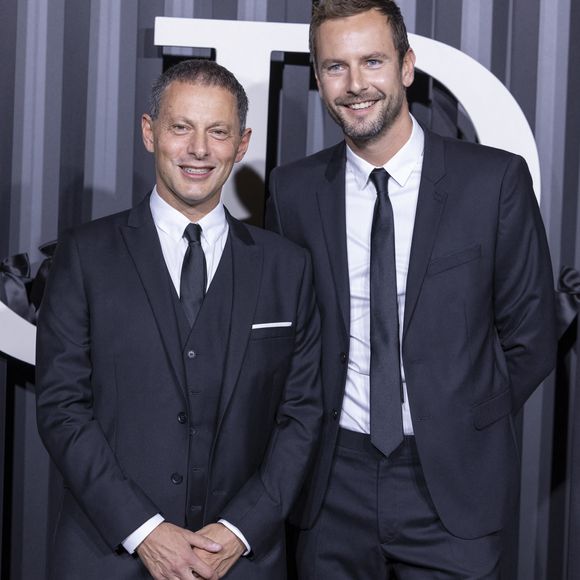 Marc-Olivier Fogiel et son mari Francois Roelants - Gala d'ouverture de la saison de la danse 2021/2022 au Palais Garnier à Paris le 24 septembre 2021
© Olivier Borde / Bestimage