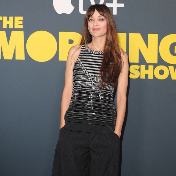 Marion Cotillard assiste à la première new-yorkaise de la saison 4 de The Morning Show sur Apple TV au Museum of Modern Art. Le 9 septembre à New York. Photo : DPA/ABACA