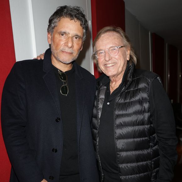 Exclusif - Pascal Elbé et Alexandre Arcady - People au concert de Chico & The Gypsies qui célèbrent 45 ans de carrière au Palais des Congrès avec un concert symphonique inédit le 24 mai 2025. Portés par 80 musiciens et des invités prestigieux, leurs tubes cultes ont résonné dans une version grandiose, entre rumba, flamenco et symphonie.
© Guirec Coadic / Bestimage