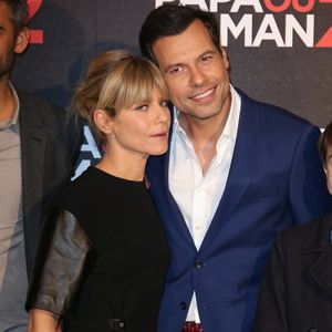 Marina Foïs et Laurent Lafitte lors de l'avant-première du film "Papa ou Maman 2" au cinéma Gaumont Alesia à Paris, France, le 5 décembre 2016. © Marc Ausset-Lacroix/Bestimage