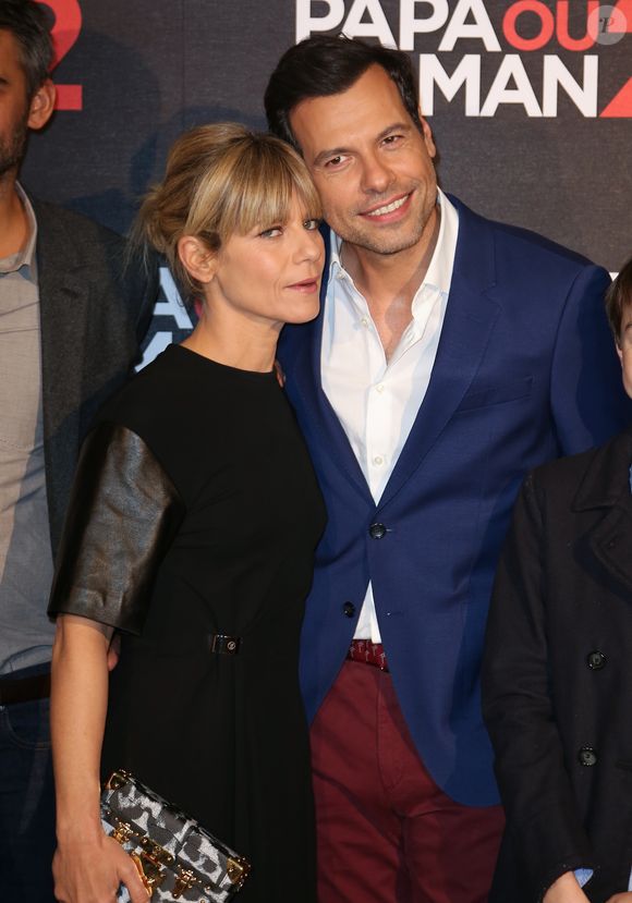 Marina Foïs et Laurent Lafitte lors de l'avant-première du film "Papa ou Maman 2" au cinéma Gaumont Alesia à Paris, France, le 5 décembre 2016. © Marc Ausset-Lacroix/Bestimage