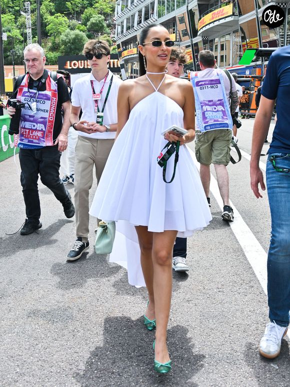 Alexandra Leclerc dans les paddocks du Formula 1 Louis Vuitton Grand Prix de Monaco 2026, à Monte Carlo, Monaco, le 5 juin 2026. © Manuele Mangiarotti/IPA via ZUMA Press/Bestimage