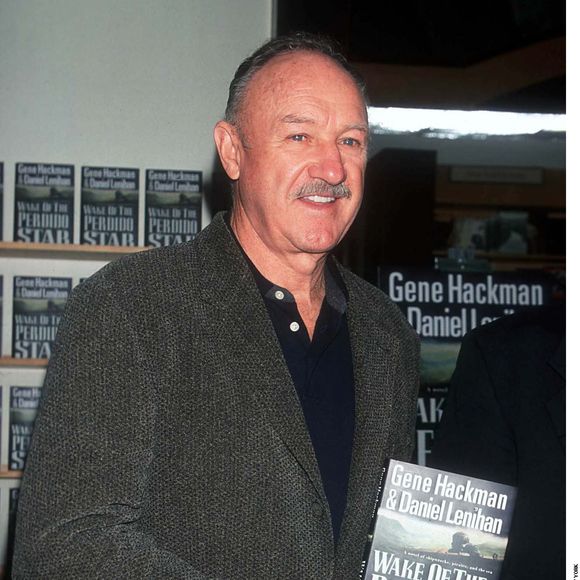 Archives - Gene Hackman en promotion pour un livre à New York. STARMAX / BESTIMAGE