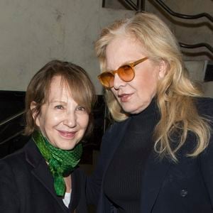 Nathalie Baye et Sylvie Vartan - Soirée en l'honneur de Danielle Darrieux lors de la projection du film "Occupe-toi d'Amélie" de Claude Autant-Lara au Max Linder Panorama à Paris le 9 avril 2018. © Pierre Perusseau/Bestimage