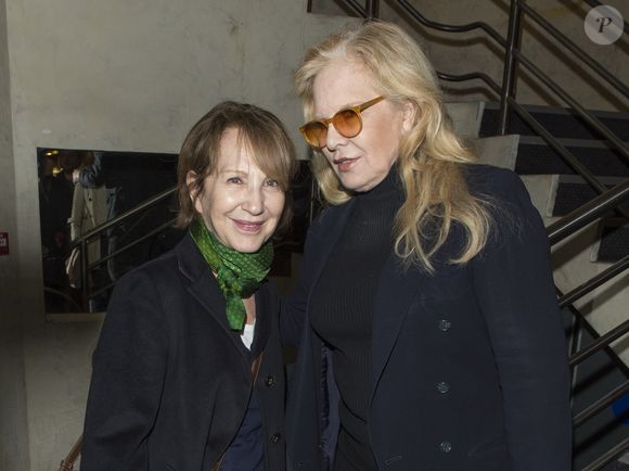 Nathalie Baye et Sylvie Vartan - Soirée en l'honneur de Danielle Darrieux lors de la projection du film "Occupe-toi d'Amélie" de Claude Autant-Lara au Max Linder Panorama à Paris le 9 avril 2018. © Pierre Perusseau/Bestimage