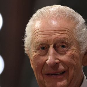 Le roi Charles III d'Angleterre et Camilla Parker Bowles, reine consort d'Angleterre, lors d'une réception au château de Cyfarthfa à Merthyr Tydfil, à l'occasion du 77ème anniversaire du roi et du 200ème anniversaire de l'édifice, le 14 novembre 2025. Photo par PA Photo/ Bestimage