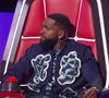 Tayc occupe son nouveau fauteuil de coach dans la quinzième édition du célèbre télé-crochet de TF1.

Tayc sur le plateau de "The Voice 2026", sur TF1.