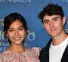 "Après avoir expérimenté mon premier amour, puis un amour passionné, j'ai donc vécu l'amour raisonné", écrit Vaimalama Chaves.
Vaimalama Chaves (Miss France 2019) et son compagnon Nicolas Fleury - Avant-première du film "Encanto" de Disney au Grand Rex à Paris le 19 novembre 2021. © Veeren/Bestimage