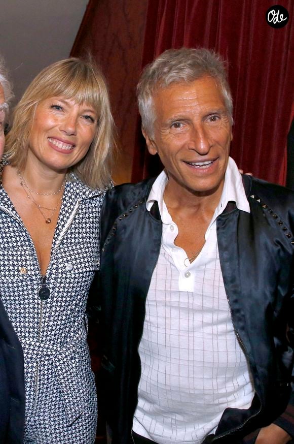 Mélanie Page et son mari Nagui au Théâtre Montparnasse à Paris le 18 Septembre 2025. 

© Bertrand Rindoff / Bestimage