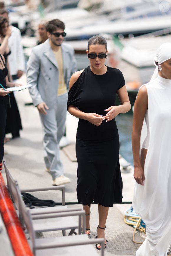 François Civil et Adèle Exarchopoulos - Arrivées au défilé de mode Jacquemus Cruise "La casa" à la Casa Malaparte à Capri. Le 10 juin 2024 © Tiziano Da Silva-Olivier Borde / Bestimage