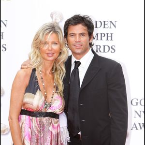 Filip Nikolic et sa femme Valérie lors de la cérémonie de clôture du 47ème Festival de la Télévision de Monte Carlo. Photo par DOMINIQUE JACOVIDES / BESTIMAGE