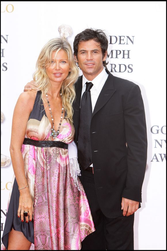 Filip Nikolic et sa femme Valérie lors de la cérémonie de clôture du 47ème Festival de la Télévision de Monte Carlo. Photo par DOMINIQUE JACOVIDES / BESTIMAGE