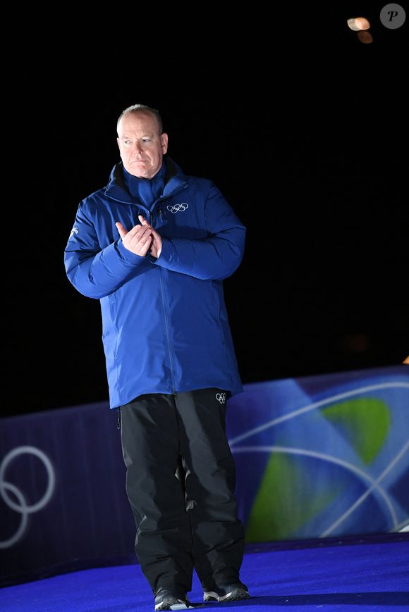 Le prince Albert et la princesse Charlène de Monaco et leurs enfants, le prince Jacques de Monaco et la princesse Gabriella de Monaco assistent à la remise des prix de l'équipe mixte de skeleton lors des jeux olympiques d'hiver de Milan-Cortina 2026 le 15 février
Zuma Press/Bestimage