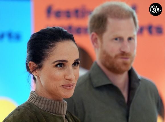 Le duc et la duchesse de Sussex (Meghan Markle) arrivent à l'Australian National Veterans Arts Museum (ANVAM) à Southbank, Melbourne (Victoria), lors de la première journée de leur voyage officiel en Australie. Date de la photo : mardi 14 avril 2026. © Jonathan Brady / PA Photos / Bestimage