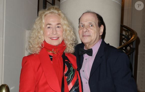 Brigitte Fossey et un invité - 47ème édition du Gala "Best Awards" à l'hôtel Four Seasons Hôtel George V à Paris le 28 janvier 2025. © Coadic Guirec/Bestimage