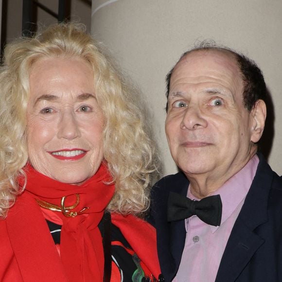 Brigitte Fossey et un invité - 47ème édition du Gala "Best Awards" à l'hôtel Four Seasons Hôtel George V à Paris le 28 janvier 2025. © Coadic Guirec/Bestimage