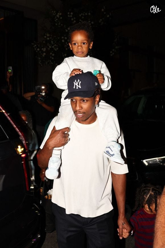 A$AP Rocky avec son fils à New York en 2026
©Backgrid USA / Bestimage
