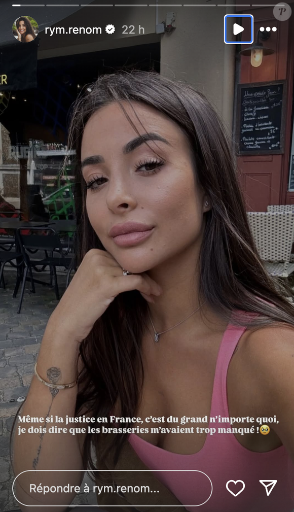 "C’est la première fois qu'une telle sanction est prononcée", s’est réjouie Catherine Bergeret-Galley, présidente du syndicat national de chirurgie plastique (SNCPRE), au près du Parisien.

Rym Renom sur Instagram