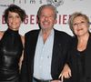 Anne Le Nen, Alain Delon et Muriel Robin - Avant-première du film "Des gens bien" au cinéma Gaumont-Opéra à Paris le 2 avril 2019. © Coadic Guirec/Bestimage