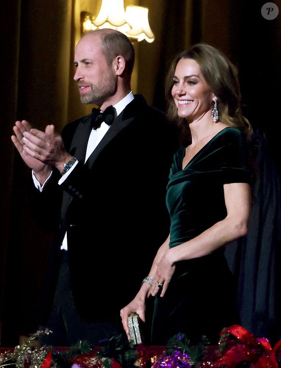 Le Prince et la Princesse de Galles assistent au Royal Variety Performance au Royal Albert Hall, Londres, Royaume-Uni, le 19 novembre 2025.
Picture by Jonathan Buckmaster/WPA-Pool