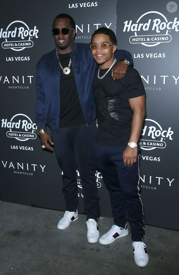 Justin Combs - Sean Puff Daddy ( Sean Combs, P.Diddy) Combs arrive à la soirée Vanity au Hard Rock Hotel à Las Vegas le 1er juillet 2017
© Mjt/AdMedia via ZUMA Wire / Bestimage