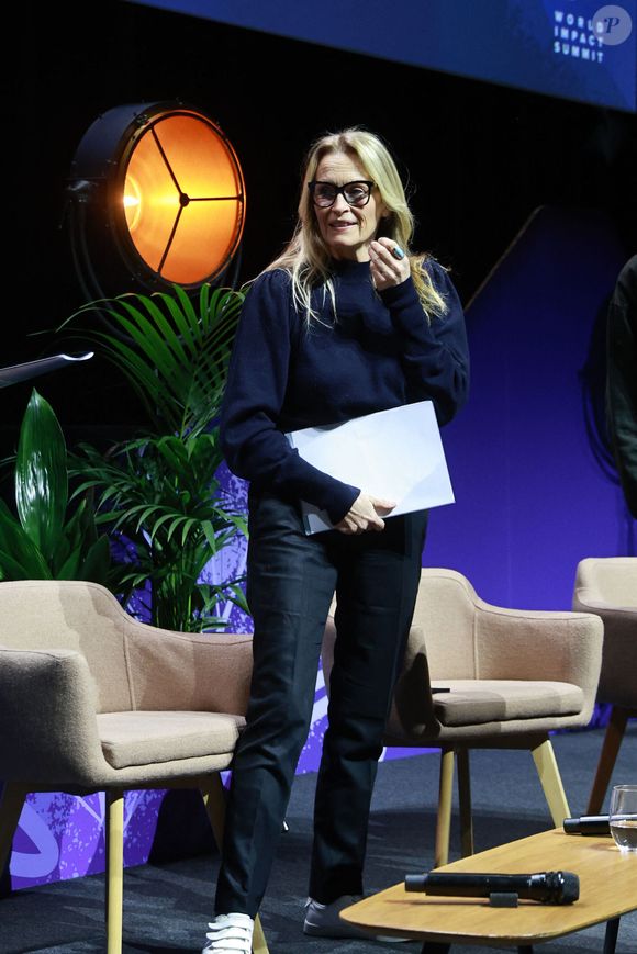 Estelle Lefébure participe au World Impact Summit à Bordeaux, le 26 mars 2025.
© Fabien Cottereau / Bestimage