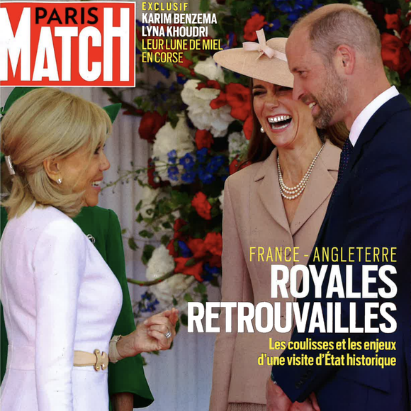 La Une du magazine Paris Match