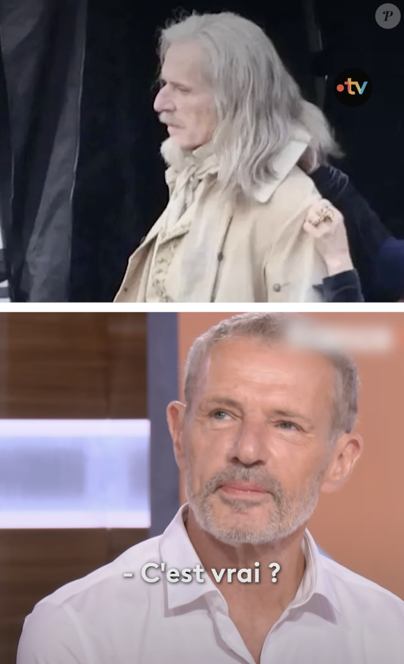 L'acteur de 67 ans a dû admettre qu'il s'agissait bien de lui sur les clichés qui ont fait le buzz sur les réseaux sociaux. “C'est moi. Je n'ai absolument pas le droit d'en parler"

Lambert Wilson sur le plateau de Télématin le 30 mai 2026 sur France 2