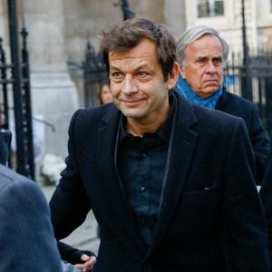 Laurent Mariotte - Sorties des obsèques de Jean-Pierre Pernaut dans la Basilique Sainte-Clotilde à Paris le 9 mars 2022.

© Christophe Clovis / Bestimage