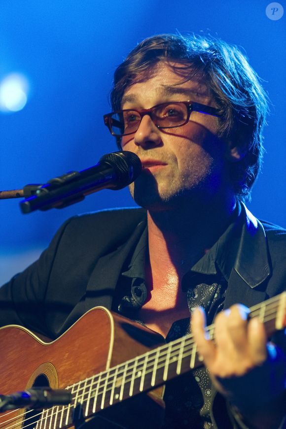 Thomas Dutronc joue en direct au premier festival Toots Jazz à La Hulpe près de Bruxelles, Belgique, le 12 septembre 2014. Photo by Quinet/Reporters/ABACAPRESS.COM